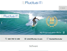 Tablet Screenshot of fluctus-it.com